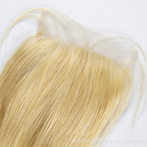 13X4 Ear To Ear Lace Frontal Closure With Baby Hair Pre Plucked Bleached Knots 4X4 2X6 5X5 13X4 13X6 6X6 7X7 360 Lace Closure